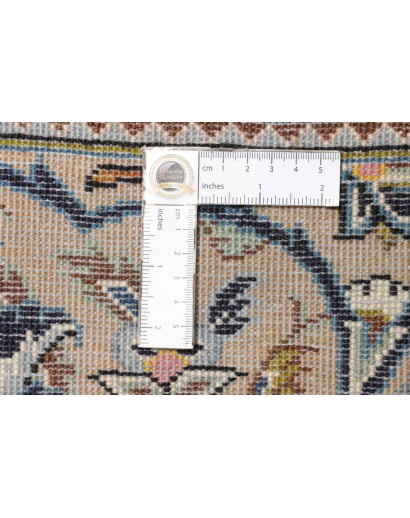 Tappeto Kashan Persia beige grigio 200x287