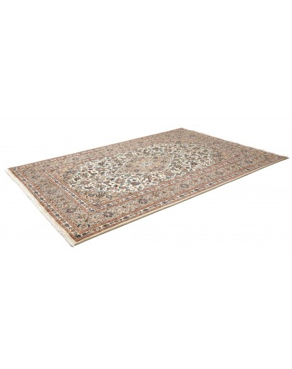 Tappeto Mashad Persia beige marrone 198x296