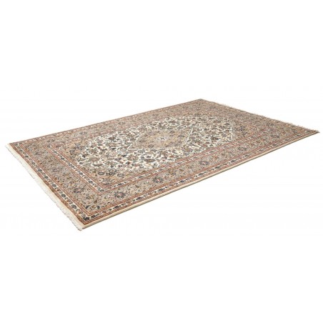 Tappeto Mashad Persia beige marrone 198x296