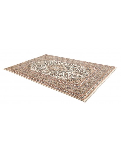 Tappeto Mashad Persia beige marrone 198x296