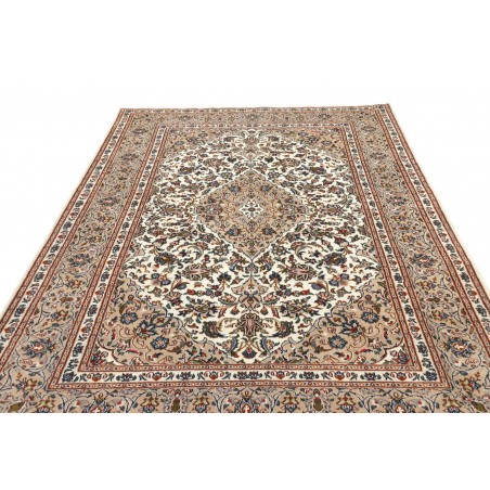 Tappeto Mashad Persia beige marrone 198x296