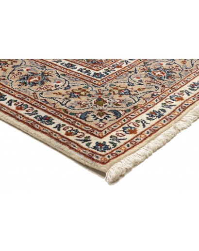 Tappeto Mashad Persia beige marrone 198x296