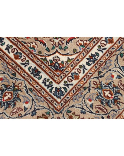 Tappeto Mashad Persia beige marrone 198x296
