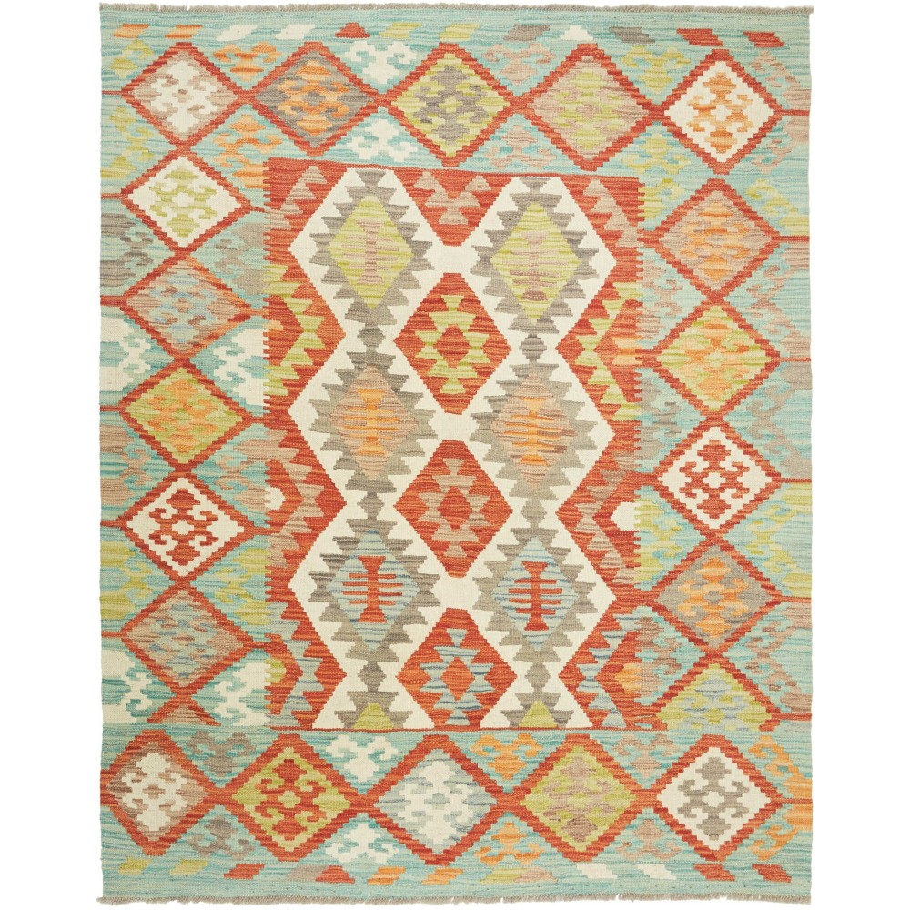 Tappeto Kilim Afghanistan marrone 151x195