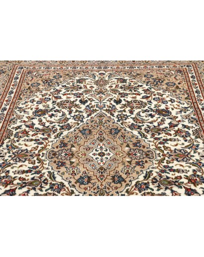 Tappeto Mashad Persia beige marrone 198x296