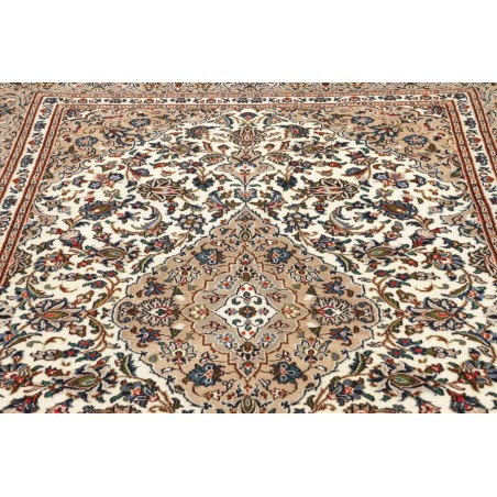 Tappeto Mashad Persia beige marrone 198x296