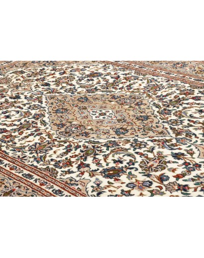 Tappeto Mashad Persia beige marrone 198x296