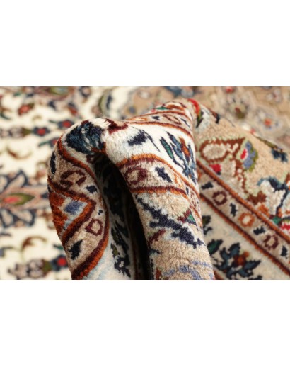 Tappeto Mashad Persia beige marrone 198x296