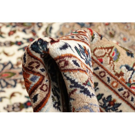 Tappeto Mashad Persia beige marrone 198x296