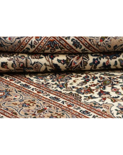 Tappeto Mashad Persia beige marrone 198x296