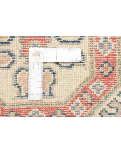 Tappeto Kazak Afghanistan azzurro grigio 85x291