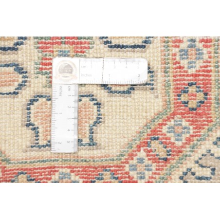 Tappeto Kazak Afghanistan azzurro grigio 85x291