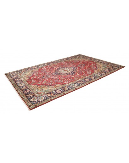 Tappeto Tabriz Persia marrone grigio 200x305
