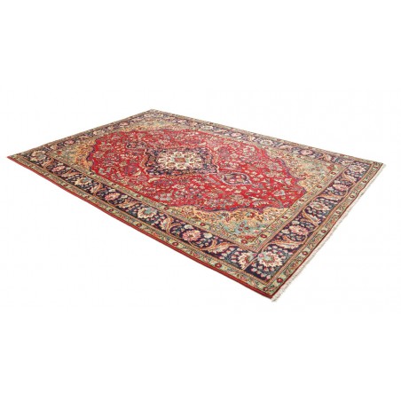 Tappeto Tabriz Persia marrone grigio 200x305
