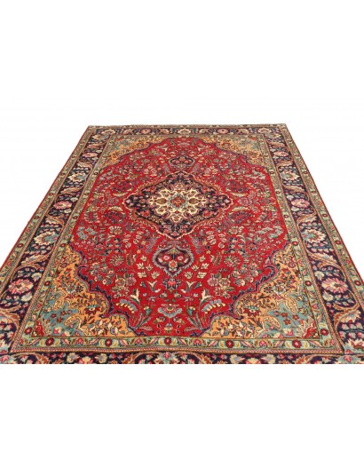 Tappeto Tabriz Persia marrone grigio 200x305