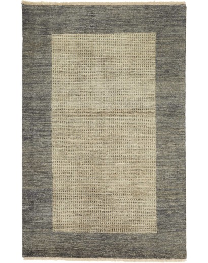 Tappeto Shayan Pakistan azzurro beige 123x188