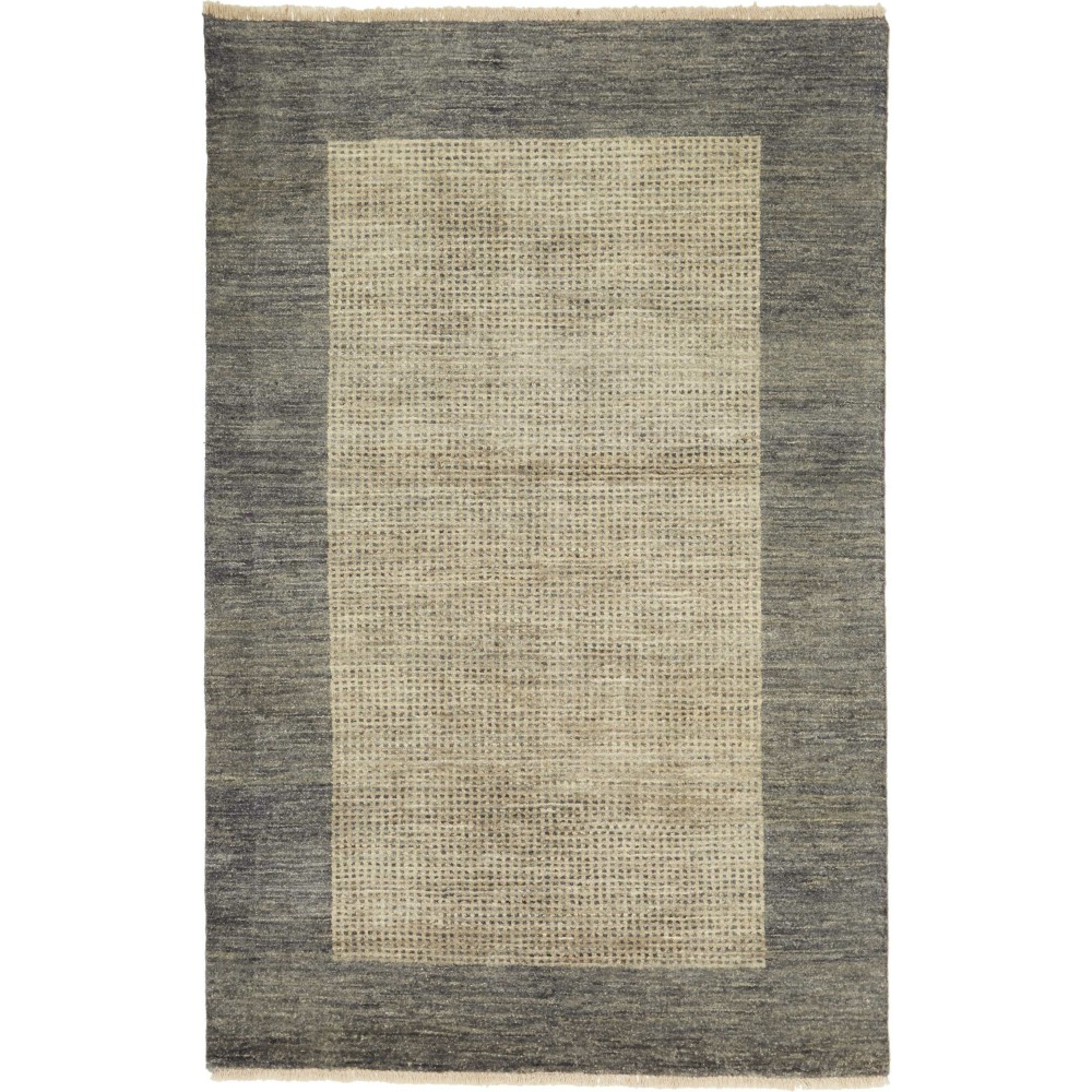 Tappeto Shayan Pakistan azzurro beige 123x188