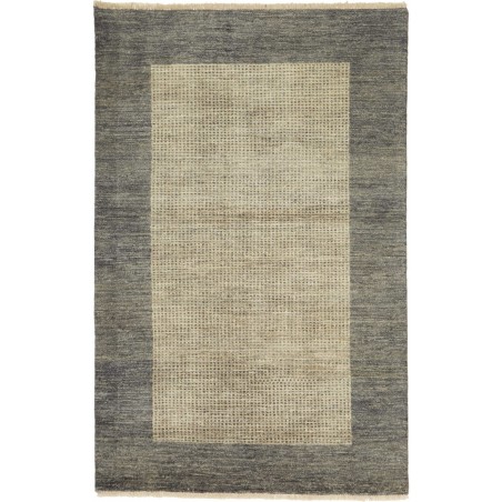 Tappeto Shayan Pakistan azzurro beige 123x188