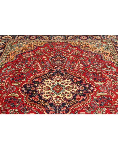Tappeto Tabriz Persia marrone grigio 200x305