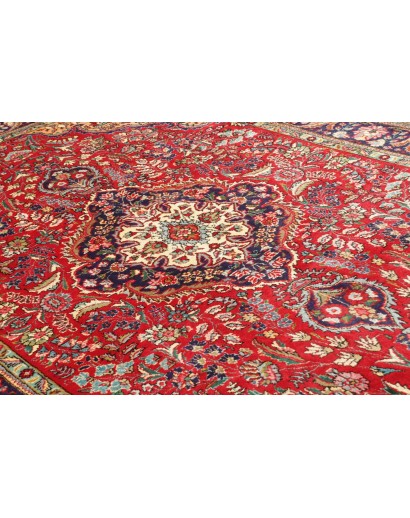 Tappeto Tabriz Persia marrone grigio 200x305