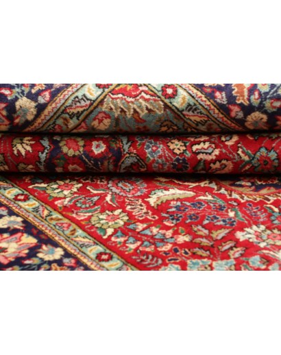 Tappeto Tabriz Persia marrone grigio 200x305
