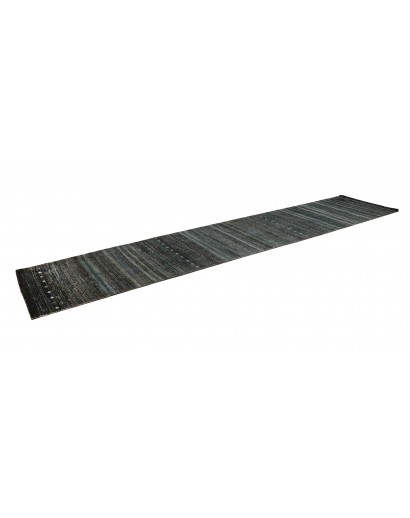 Tappeto Royal Gabbeh Pakistan grigio bianco 90x428