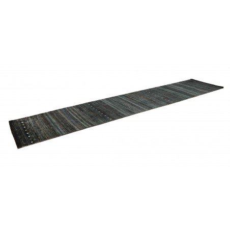 Tappeto Royal Gabbeh Pakistan grigio bianco 90x428