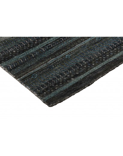Tappeto Royal Gabbeh Pakistan grigio bianco 90x428