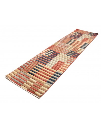 Tappeto Barjesta Pakistan rosso marrone 79x298