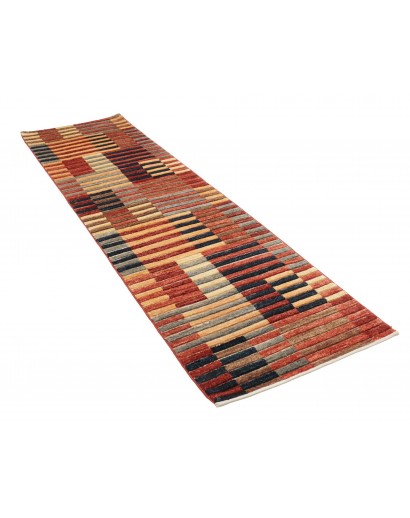 Tappeto Barjesta Pakistan rosso marrone 79x298