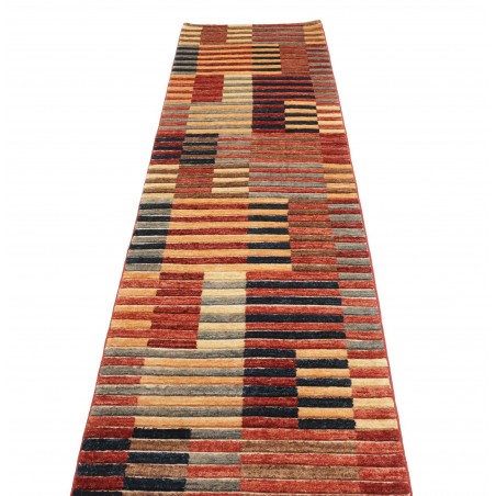 Tappeto Barjesta Pakistan rosso marrone 79x298