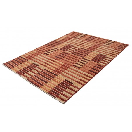 Tappeto Barjesta Pakistan rosso marrone 151x202