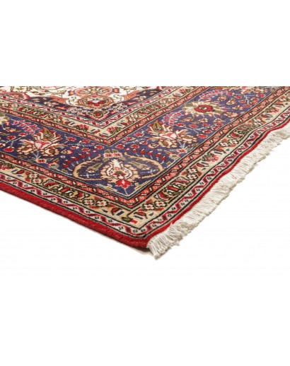 Tappeto Tabriz Persia marrone giallo 194x297