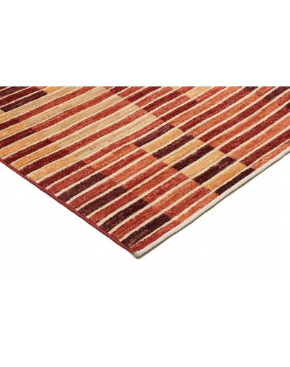 Tappeto Barjesta Pakistan rosso marrone 151x202