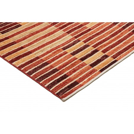 Tappeto Barjesta Pakistan rosso marrone 151x202