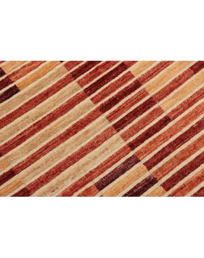 Tappeto Barjesta Pakistan rosso marrone 151x202