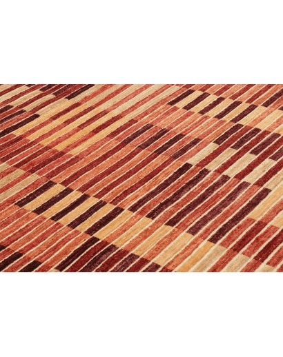 Tappeto Barjesta Pakistan rosso marrone 151x202