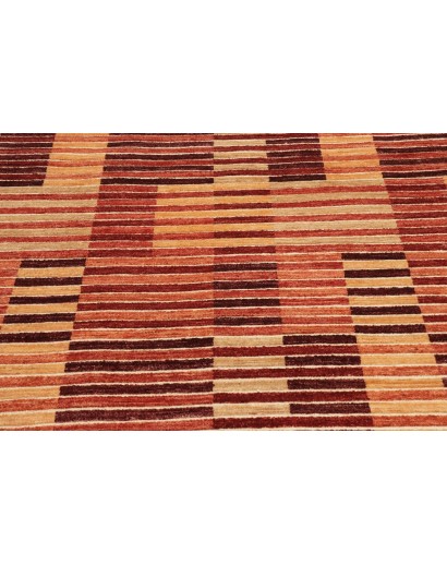 Tappeto Barjesta Pakistan rosso marrone 151x202