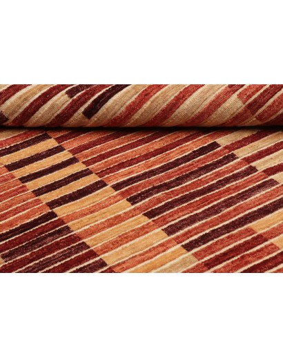 Tappeto Barjesta Pakistan rosso marrone 151x202