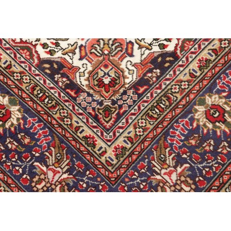 Tappeto Tabriz Persia marrone giallo 194x297