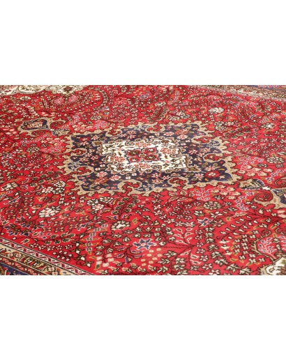 Tappeto Tabriz Persia marrone giallo 194x297