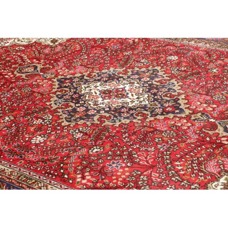 Tappeto Tabriz Persia marrone giallo 194x297