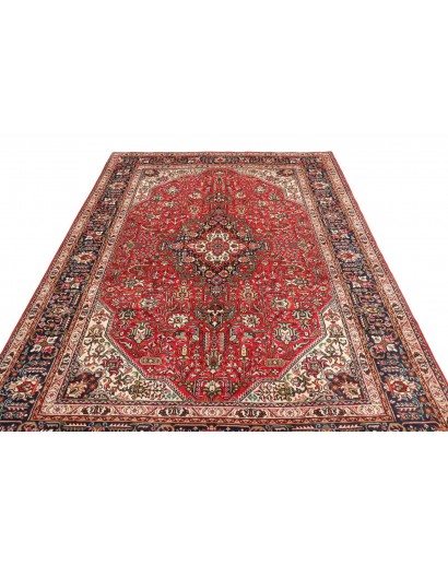 Tappeto Tabriz Persia marrone grigio 206x300