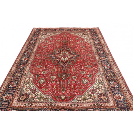 Tappeto Tabriz Persia marrone grigio 206x300