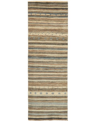 Tappeto Fun Collection Pakistan marrone bianco 90x289
