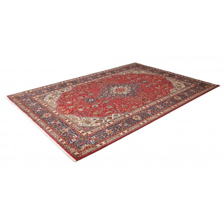 Tappeto Tabriz Persia marrone grigio 200x297