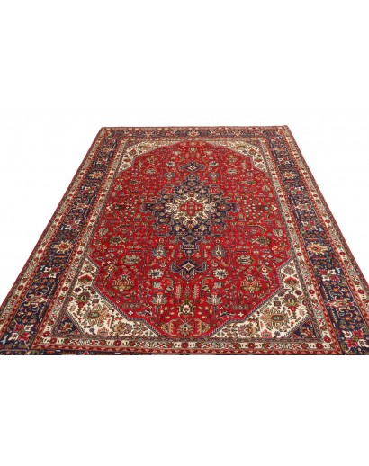 Tappeto Tabriz Persia marrone grigio 200x297