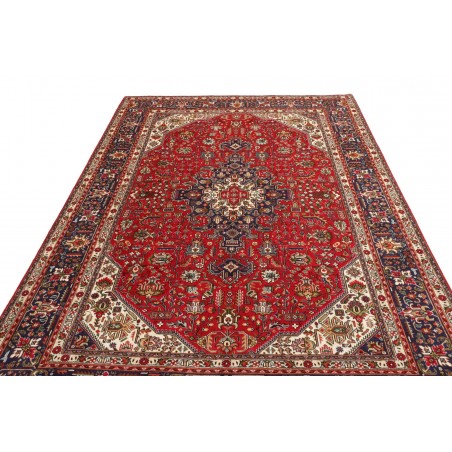 Tappeto Tabriz Persia marrone grigio 200x297