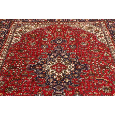 Tappeto Tabriz Persia marrone grigio 200x297
