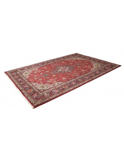 Tappeto Tabriz Persia marrone giallo 203x304